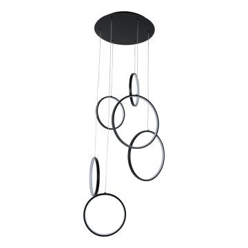 Brilagi - LED pakabinamas šviestuvas ant laido ECHO LED/80W/230V 4000K skersmuo 50 cm juoda