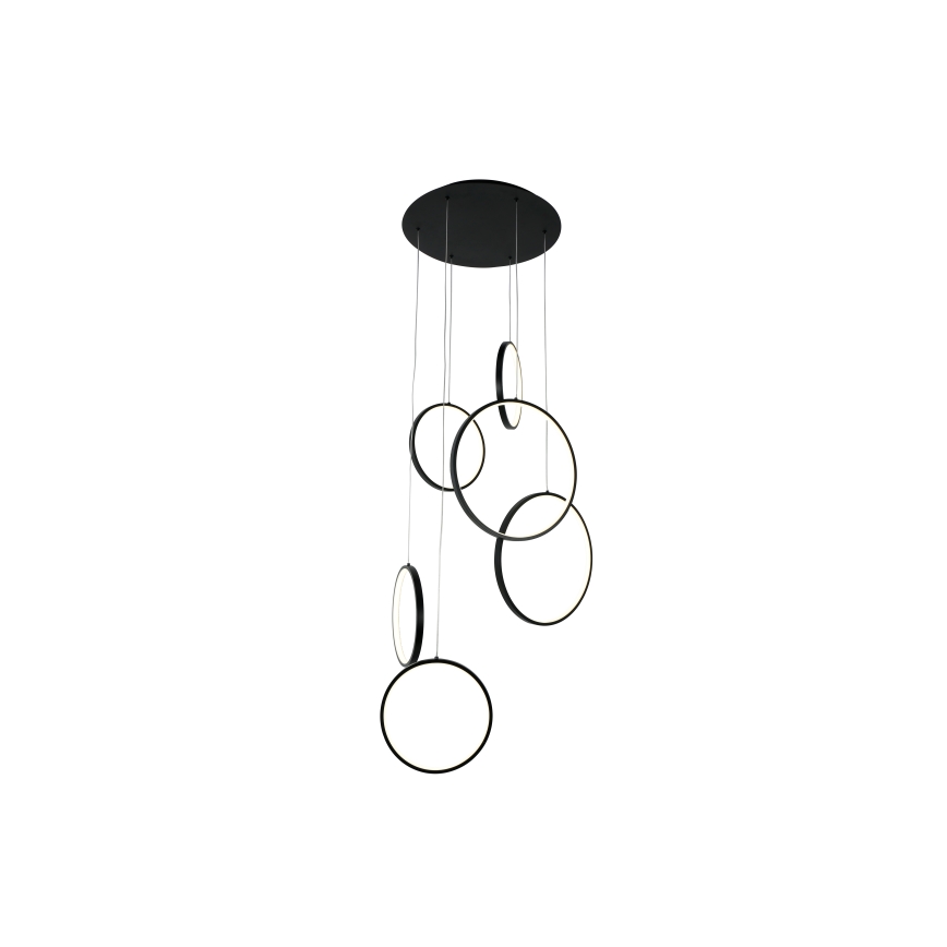 Brilagi - LED pakabinamas šviestuvas ant laido ECHO LED/80W/230V 4000K skersmuo 50 cm juoda