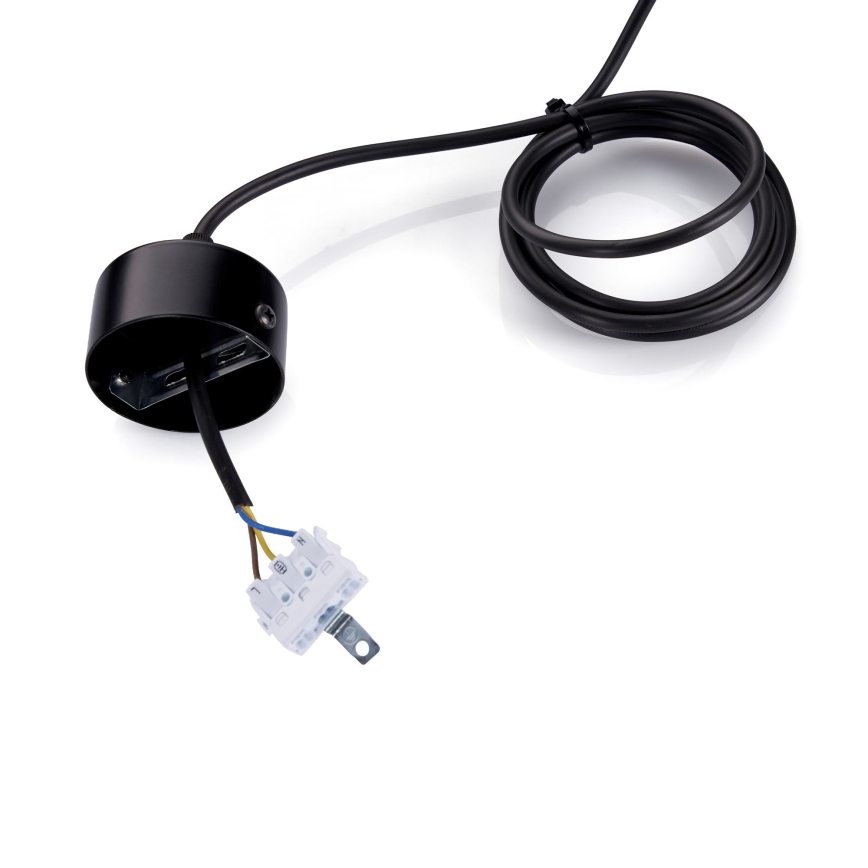BRILAGI - LED pakabinamas šviestuvas ant laido GARDALINE LED/100W/230V 120 cm ąžuolas/juoda