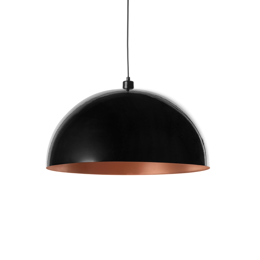 BRILAGI - LED pakabinamas šviestuvas ant laido METALO 1xE27/40W/230V Ø 40 cm juoda/varinė