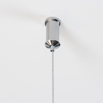 Brilagi - LED pakabinamas šviestuvas ant laido MILLA 15xG9/3W/230V juodas chromas/auksinis