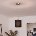 Brilagi - LED pakabinamas šviestuvas ant laido NUBILA 1xE27/60W/230V skers. 14 cm juodas