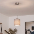 Brilagi - LED pakabinamas šviestuvas ant laido NUBILA 1xE27/60W/230V skers. 14 cm pilkas