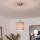 Brilagi - LED pakabinamas šviestuvas ant laido NUBILA 1xE27/60W/230V skers. 14 cm pilkas