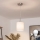 Brilagi - LED pakabinamas šviestuvas ant laido NUBILA 1xE27/60W/230V skersm. 14 cm balta