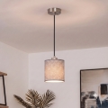 Brilagi - LED pakabinamas šviestuvas ant laido NUBILA 1xE27/60W/230V, skersmuo 14 cm, juodas/pilkas