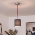 Brilagi - LED pakabinamas šviestuvas ant laido NUBILA 1xE27/60W/230V skersmuo 14 cm raudona/antracitas