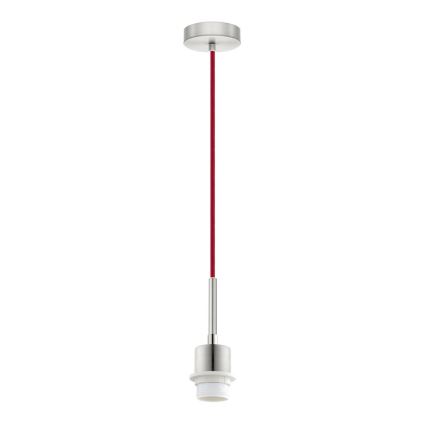 Brilagi - LED pakabinamas šviestuvas ant laido NUBILA 1xE27/60W/230V skersmuo 14 cm raudona/antracitas