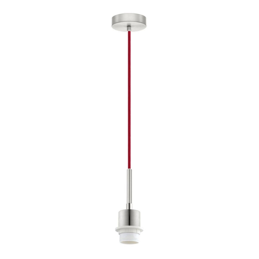 Brilagi - LED pakabinamas šviestuvas ant laido NUBILA 1xE27/60W/230V skersmuo 14 cm raudona/antracitas
