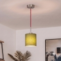 Brilagi - LED pakabinamas šviestuvas ant laido NUBILA 1xE27/60W/230V skersmuo 14 cm raudona/žalia