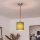 Brilagi - LED pakabinamas šviestuvas ant laido NUBILA 1xE27/60W/230V skersmuo 14 cm raudona/žalia