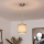 Brilagi - LED pakabinamas šviestuvas ant laido NUBILA 1xE27/60W/230V, skersmuo 14 cm, rudos spalvos