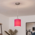 Brilagi - LED pakabinamas šviestuvas ant laido NUBILA 1xE27/60W/230V Ø 14 cm rožinis