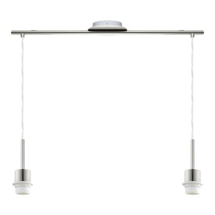 Brilagi - LED pakabinamas šviestuvas ant laido NUBILA 2xE27/60W/230V pompejinė raudona