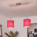 Brilagi - LED pakabinamas šviestuvas ant laido NUBILA 2xE27/60W/230V rožinis