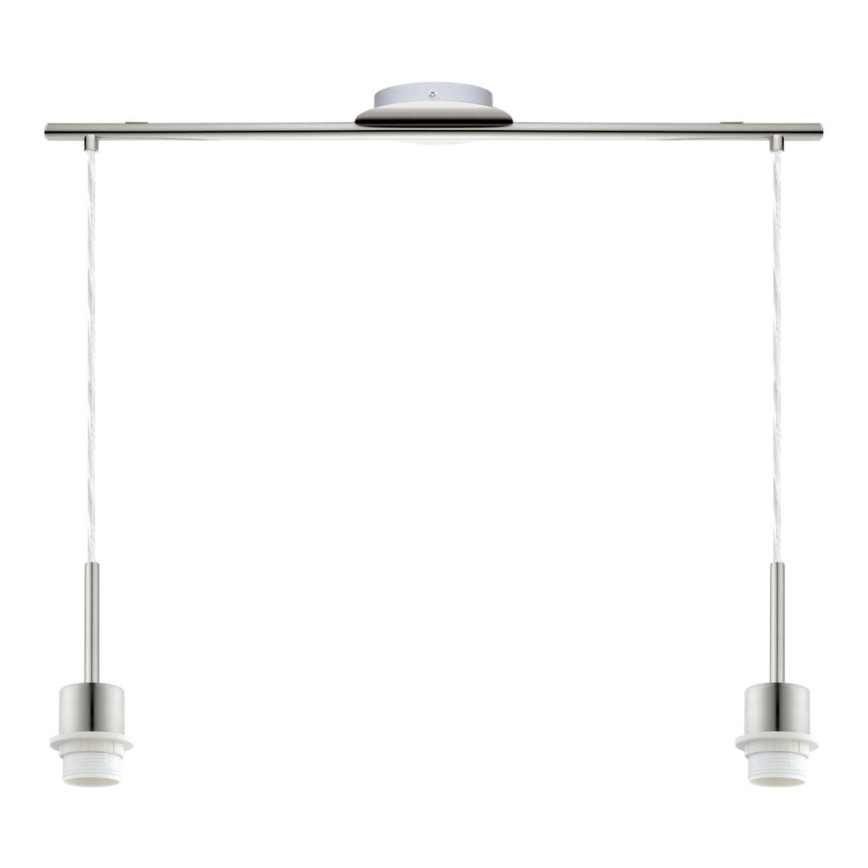 Brilagi - LED pakabinamas šviestuvas ant laido NUBILA 2xE27/60W/230V tamsiai mėlynas