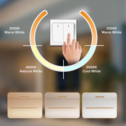 Brilagi - LED pakabinamas šviestuvas ant laido OAK LED/30W/230V 3000/4500/6000K ąžuolas