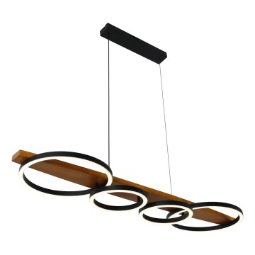 Brilagi - LED pakabinamas šviestuvas ant laido PLANK LED/35W/230V 4000K 30x100 cm mediena