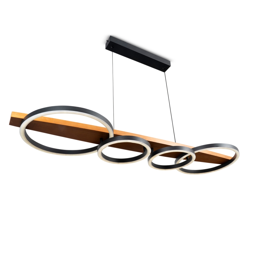BRILAGI - LED pakabinamas šviestuvas ant laido PLANK LED/35W/230V 4000K 30x100 cm mediena