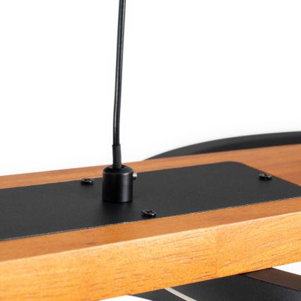 BRILAGI - LED pakabinamas šviestuvas ant laido PLANK LED/35W/230V 4000K 30x100 cm mediena