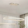 Brilagi - LED pakabinamas šviestuvas ant laido PONDIE LED/45W/230V 80x30 cm baltas
