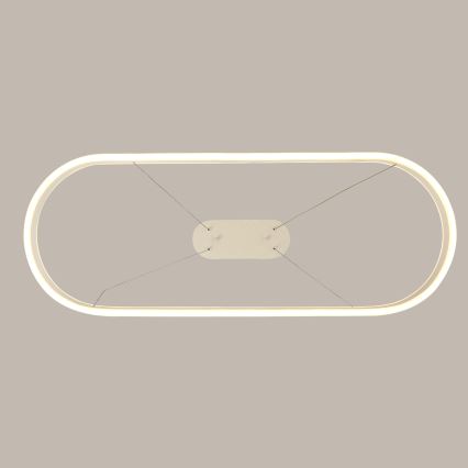 Brilagi - LED pakabinamas šviestuvas ant laido PONDIE LED/45W/230V 80x30 cm baltas