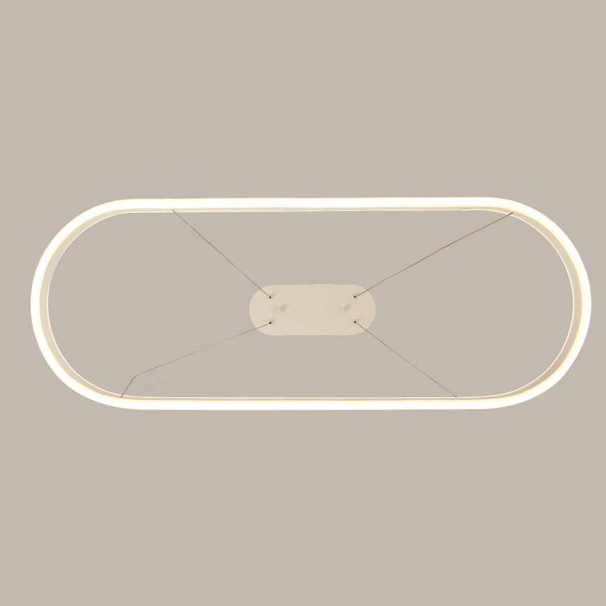 Brilagi - LED pakabinamas šviestuvas ant laido PONDIE LED/45W/230V 80x30 cm baltas