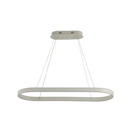 Brilagi - LED pakabinamas šviestuvas ant laido PONDIE LED/45W/230V 80x30 cm baltas