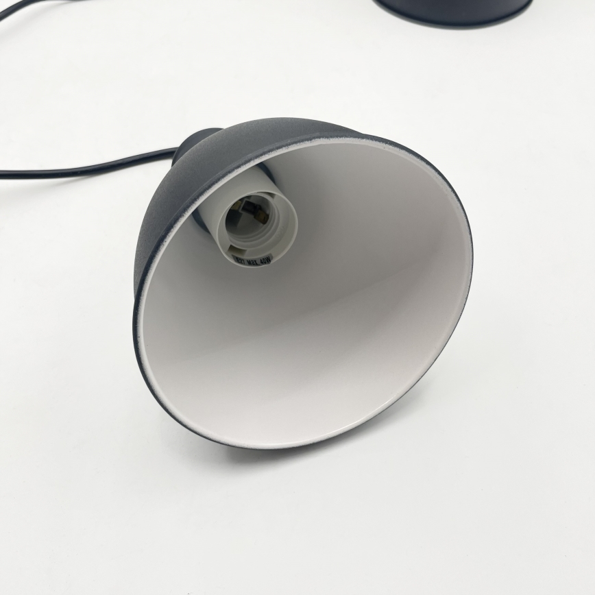 Brilagi - LED pakabinamas šviestuvas ant laido RIDDY 3xE27/60W/230V juodas