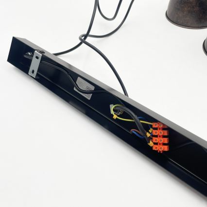 Brilagi - LED pakabinamas šviestuvas ant laido RIDDY 3xE27/60W/230V varinis/patina