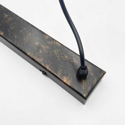 Brilagi - LED pakabinamas šviestuvas ant laido RIDDY 3xE27/60W/230V varinis/patina