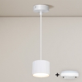 BRILAGI - LED Pakabinamas šviestuvas ant laido STRIPY 1xGX53/15W/230V pr. 82 mm balta
