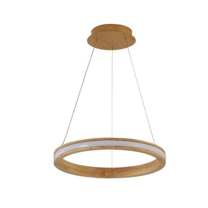 Brilagi - LED pakabinamas šviestuvas ant laido UMEA WOOD LED/30W/230V skers. 40 cm, mediena