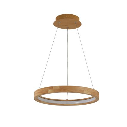 Brilagi - LED pakabinamas šviestuvas ant laido UMEA WOOD LED/30W/230V Ø 40 cm, medinis