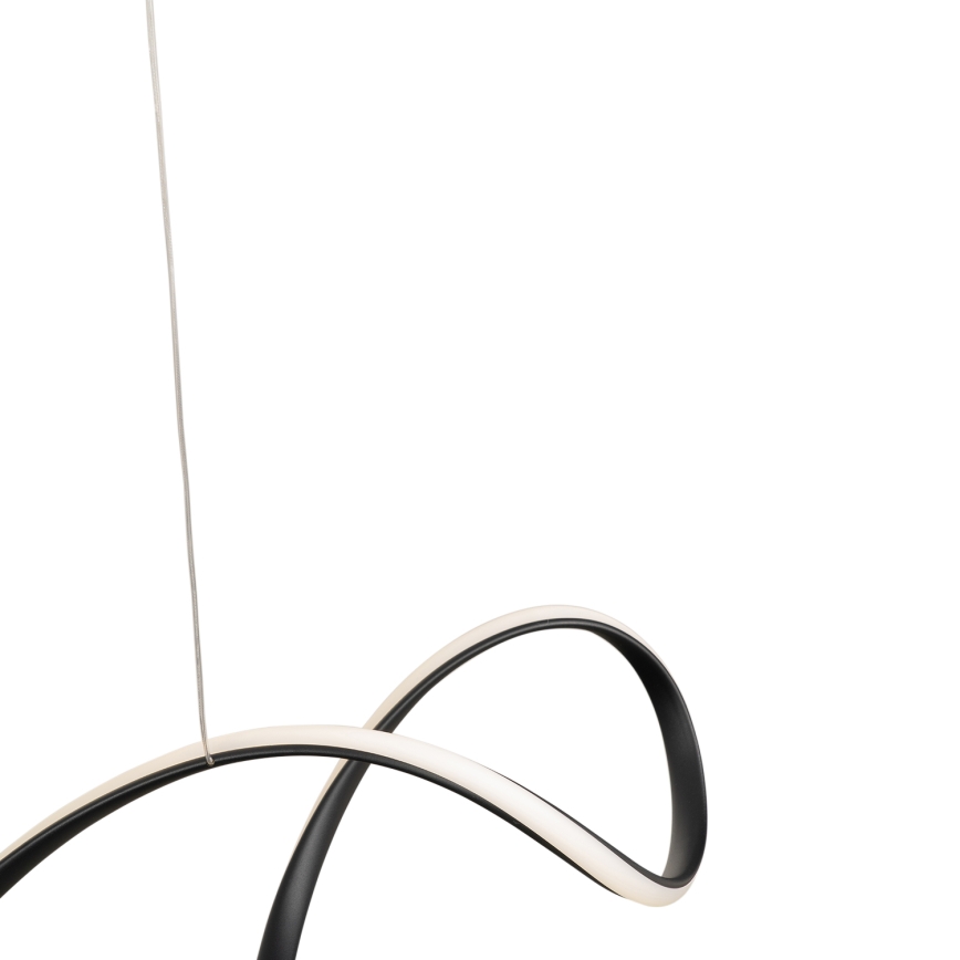 Brilagi - LED pakabinamas šviestuvas ant troselio DNA LED/41W/230V 4100K juodas