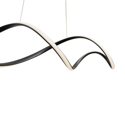 Brilagi - LED pakabinamas šviestuvas ant troselio DNA LED/41W/230V 4100K juodas