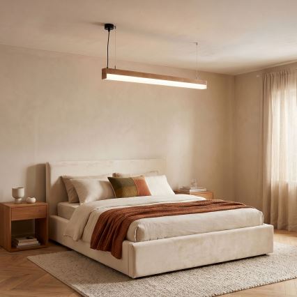 BRILAGI - LED pakabinamas šviestuvas ant troselio GARDALINE LED/100W/230V ąžuolas