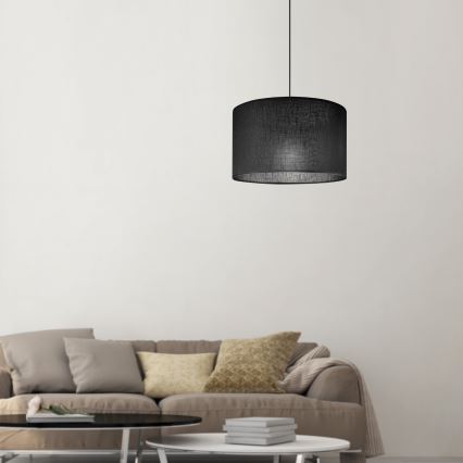 Brilagi - LED Pakabinamas šviestuvas ant laido ANTHONY 1xE27/60W/230V ąžuolo riešutas/juoda