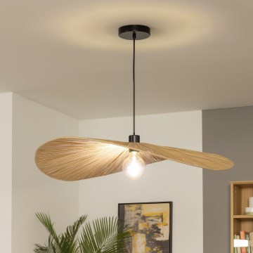 Brilagi - LED pakabinamas šviestuvas CERIA BOHO 1xE27/40W/230V skersmuo 80 cm rafija