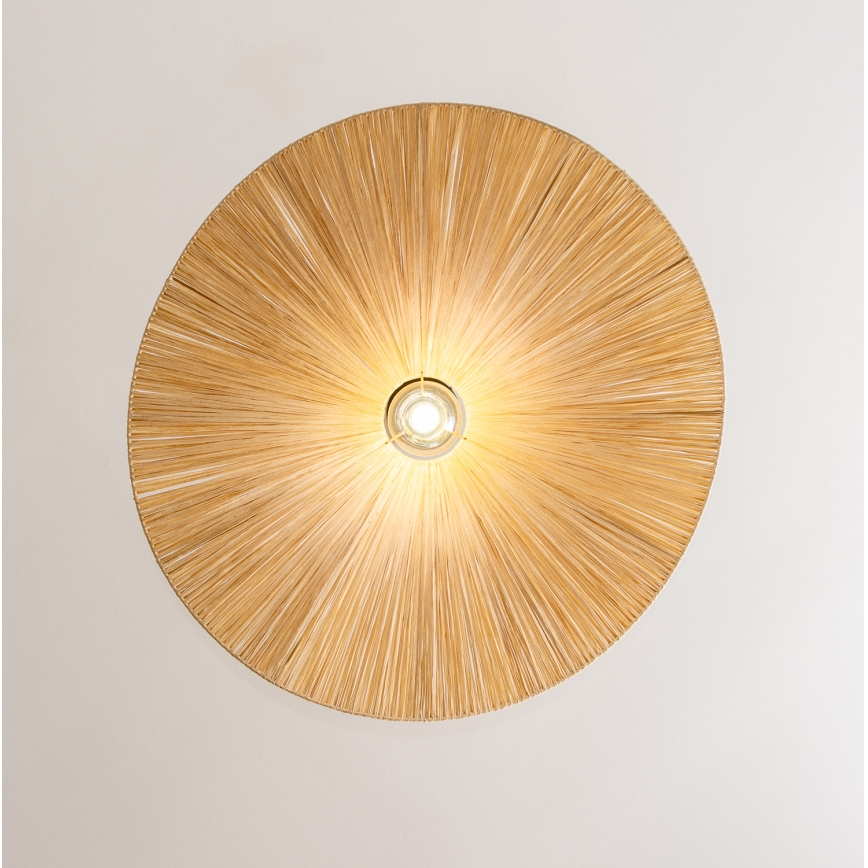 Brilagi - LED pakabinamas šviestuvas CERIA BOHO 1xE27/40W/230V skersmuo 80 cm rafija