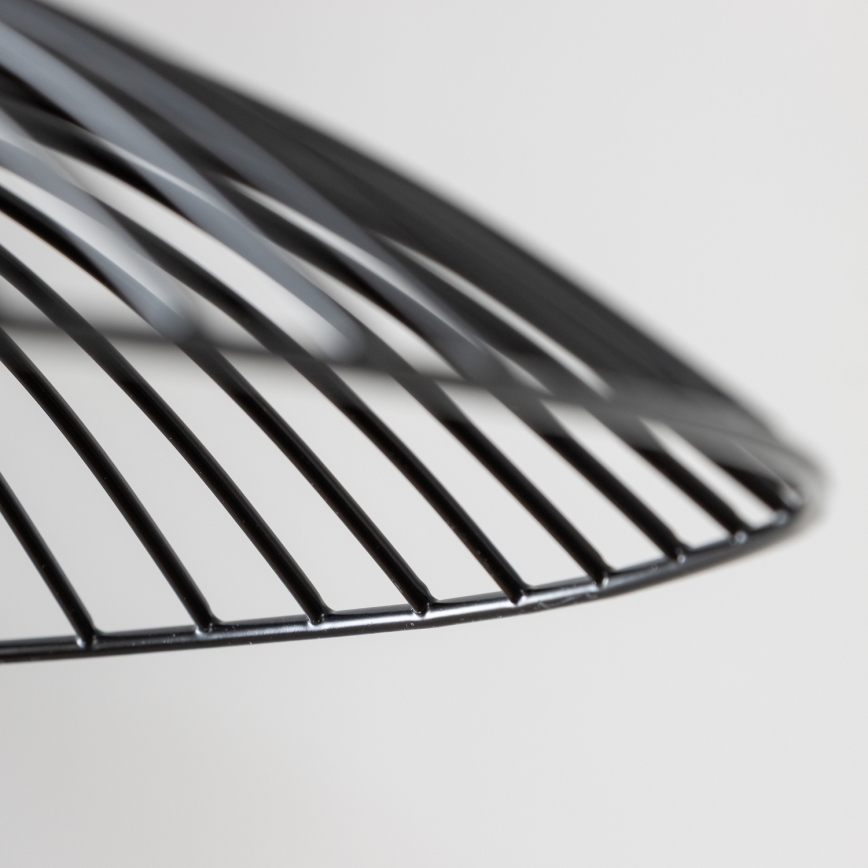 Brilagi - LED pakabinamas šviestuvas CERIA WIRE 1xE27/40W/230V Ø 38 cm juodas