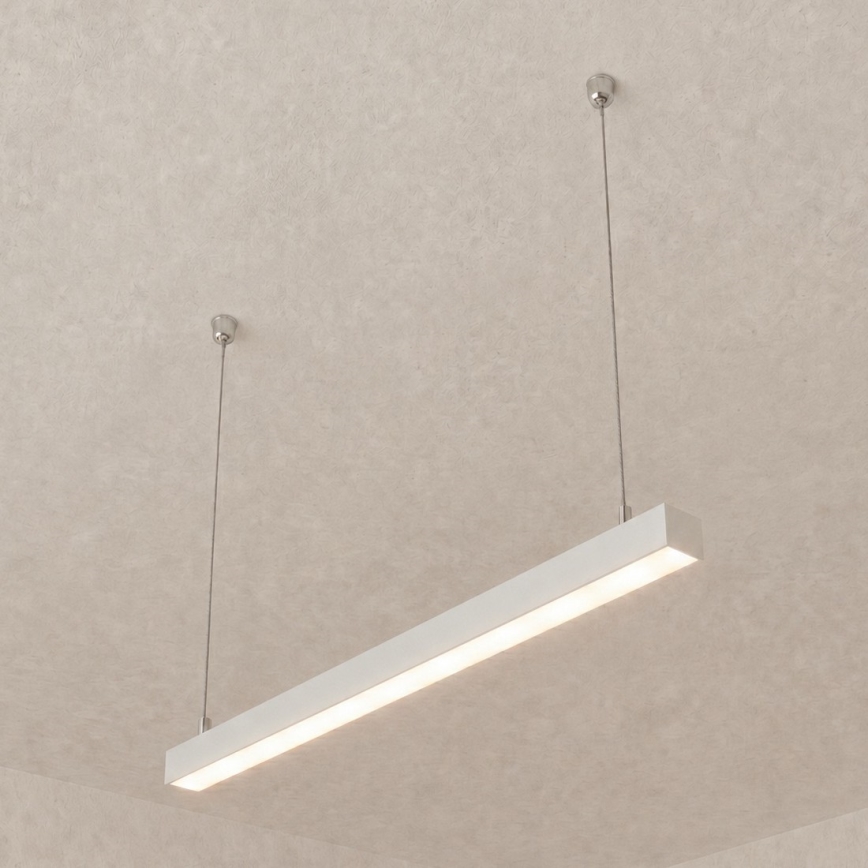 Brilagi - Pakabinamas LED šviestuvas FULLDAY LED/10/15/20W/230V 2700/4000/6000K 60 cm baltas