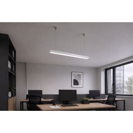 Brilagi - Pakabinamas LED šviestuvas FULLDAY LED/10/15/20W/230V 2700/4000/6000K 60 cm baltas