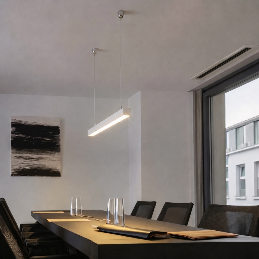 Brilagi - Pakabinamas LED šviestuvas FULLDAY LED/10/15/20W/230V 2700/4000/6000K 60 cm baltas