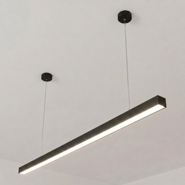 Brilagi - LED pakabinamas šviestuvas FULLDAY LED/20/30/40W/230V 2700/4000/6000K 120 cm juodas