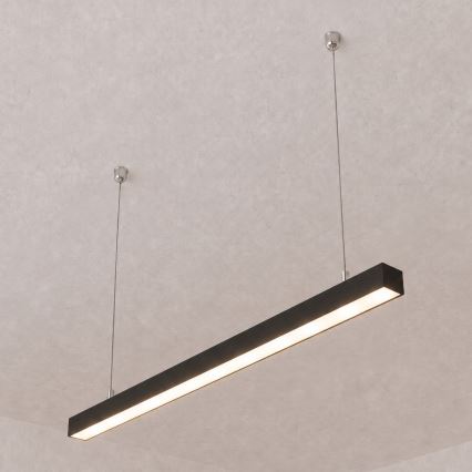 Brilagi - LED pakabinamas šviestuvas FULLDAY LED/20/30/40W/230V 2700/4000/6000K 120 cm juodas