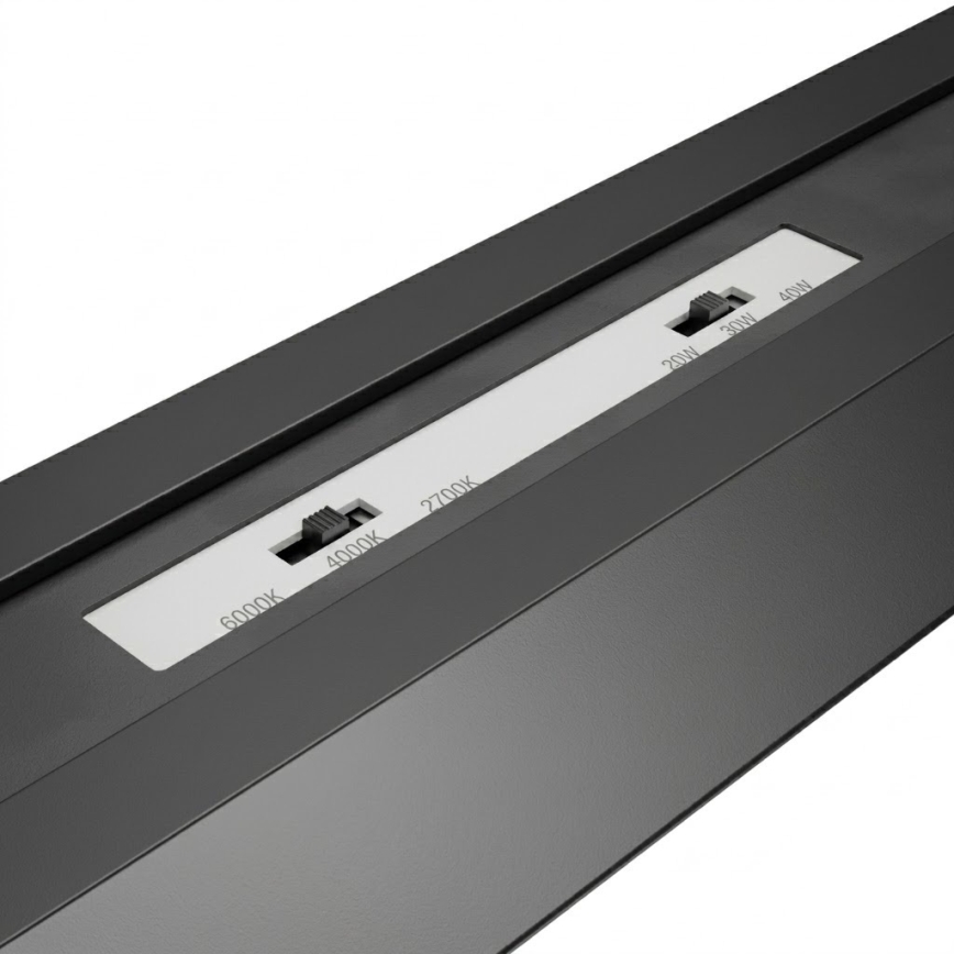 Brilagi - LED pakabinamas šviestuvas FULLDAY LED/20/30/40W/230V 2700/4000/6000K 120 cm juodas