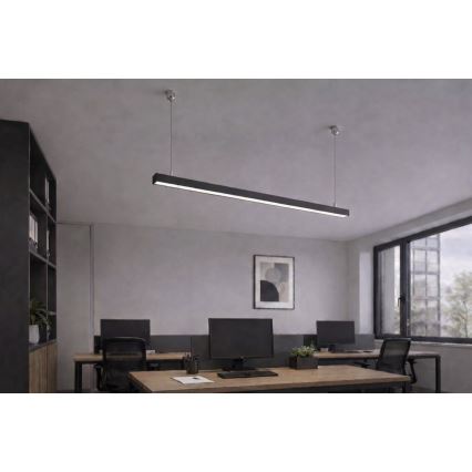 Brilagi - LED pakabinamas šviestuvas FULLDAY LED/20/30/40W/230V 2700/4000/6000K 120 cm juodas