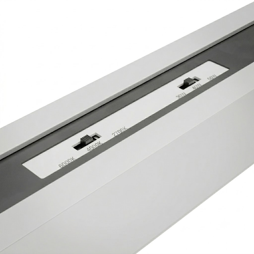 Brilagi - Pakabinamas LED šviestuvas FULLDAY LED/30/40/50W/230V 2700/4000/6000K 150 cm baltas