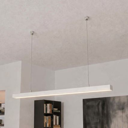 Brilagi - Pakabinamas LED šviestuvas FULLDAY LED/30/40/50W/230V 2700/4000/6000K 150 cm baltas